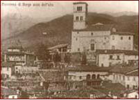 Vecchia foto del Duomo di Barga